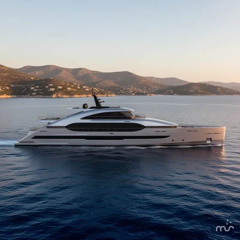 Slide: The Image of Prime Megayacht Platform DREAM 2027 - 2