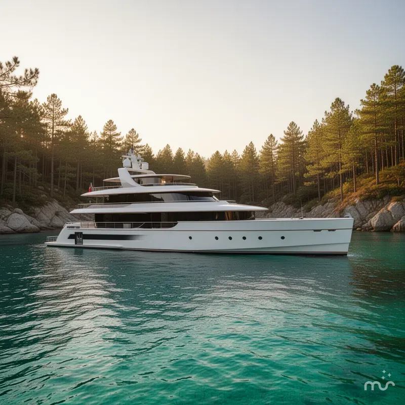 Slide: The Image of Prime Megayacht Platform Maharani 2027 - 2
