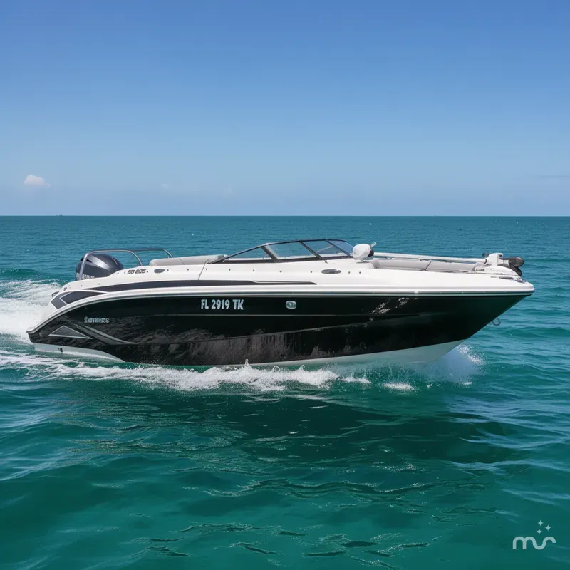 Slide: The Image of Hurricane SunDeck Sport 205 OB 2022 - 0
