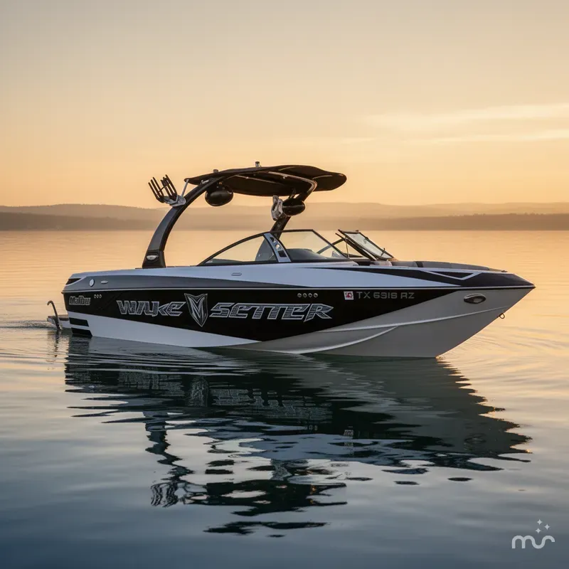 Slide: The Image of Malibu Wakesetter 23 LSV 2009 - 0