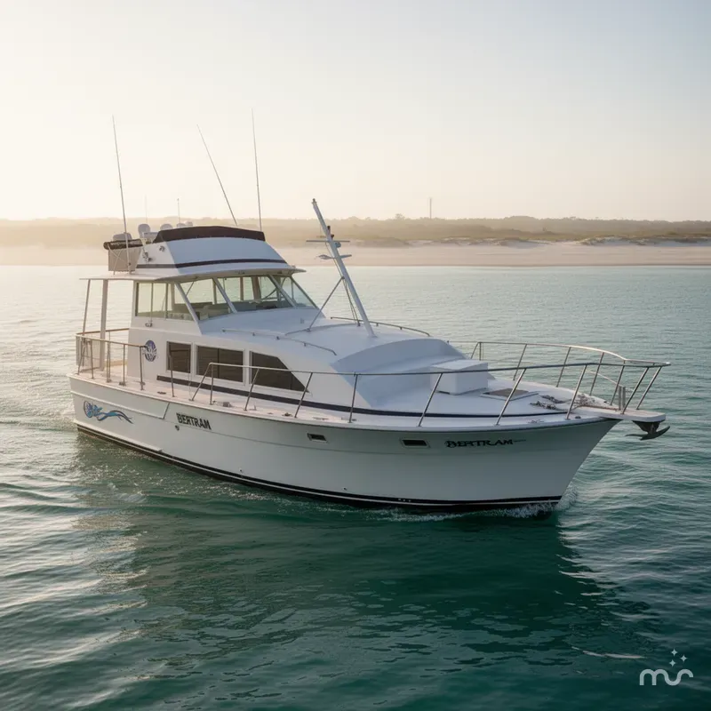 Slide: The Image of Bertram 42 Motor Yacht 1974 - 0