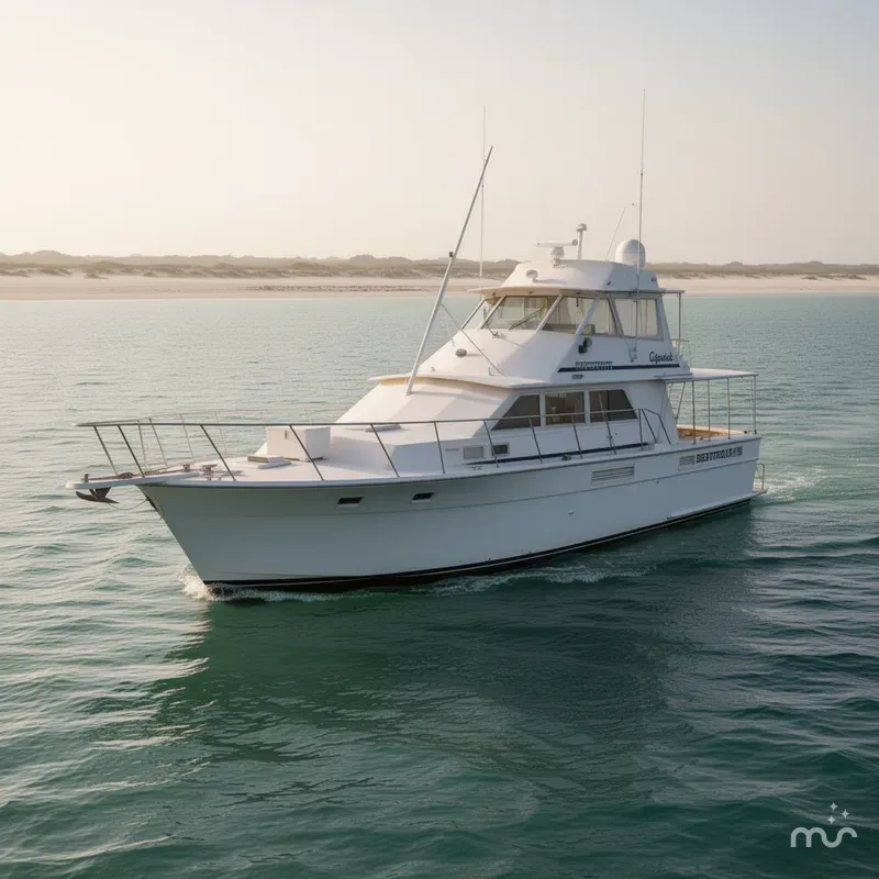 Slide: The Image of Bertram 42 Motor Yacht 1974 - 1