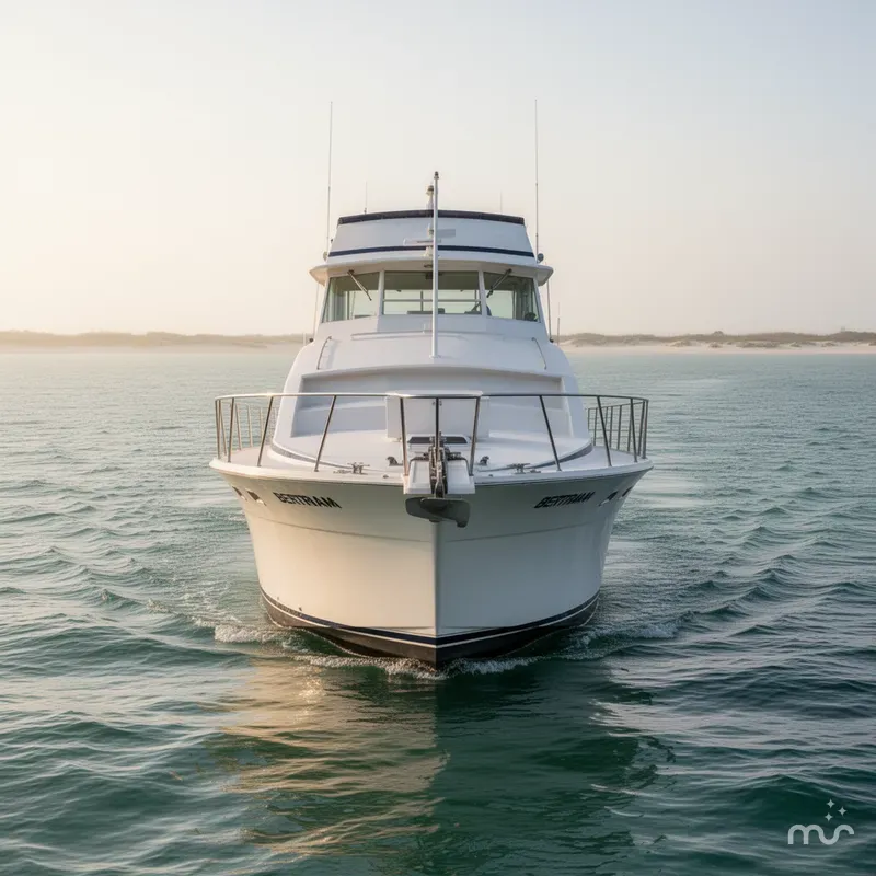 Slide: The Image of Bertram 42 Motor Yacht 1974 - 2