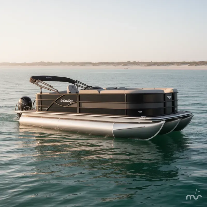 Slide: The Image of Bentley Pontoons Legacy Cruise 200 2025 - 2