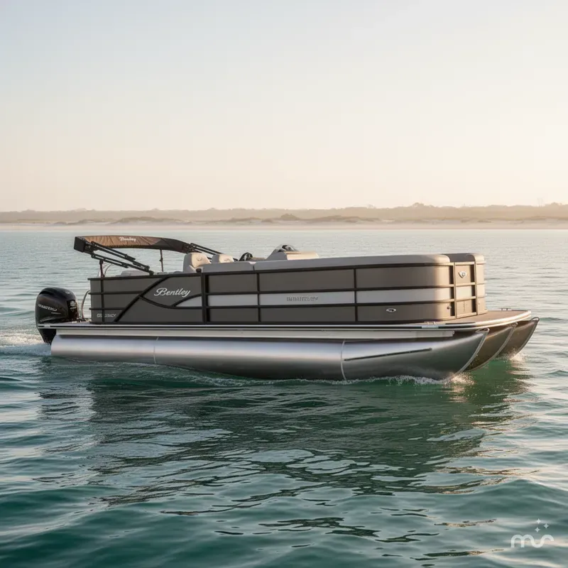 Slide: The Image of Bentley Pontoons Legacy Cruise XL 220 2025 - 0
