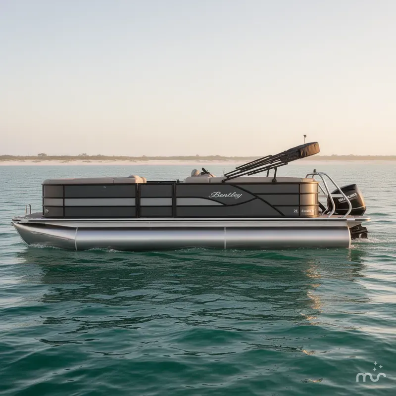 Slide: The Image of Bentley Pontoons Legacy Cruise XL 220 2025 - 1