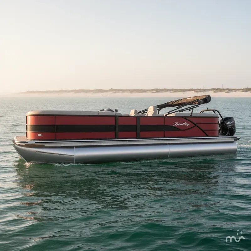 Slide: The Image of Bentley Pontoons Legacy Navigator 243 2025 - 0