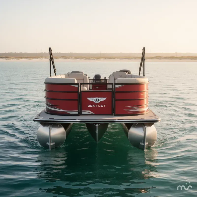 Slide: The Image of Bentley Pontoons Legacy Navigator 243 2025 - 1