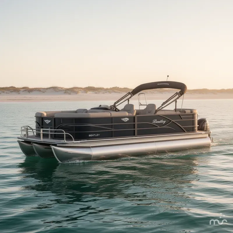 Slide: The Image of Bentley Pontoons Legacy 240 Cruise XL 2025 - 1