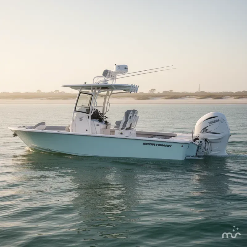 Slide: The Image of Sportsman Masters 267 Bay Boat 2020 - 0