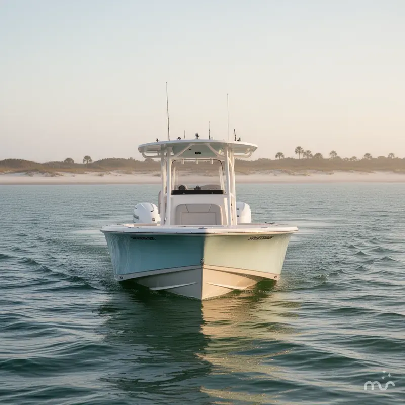 Slide: The Image of Sportsman Masters 267 Bay Boat 2020 - 2