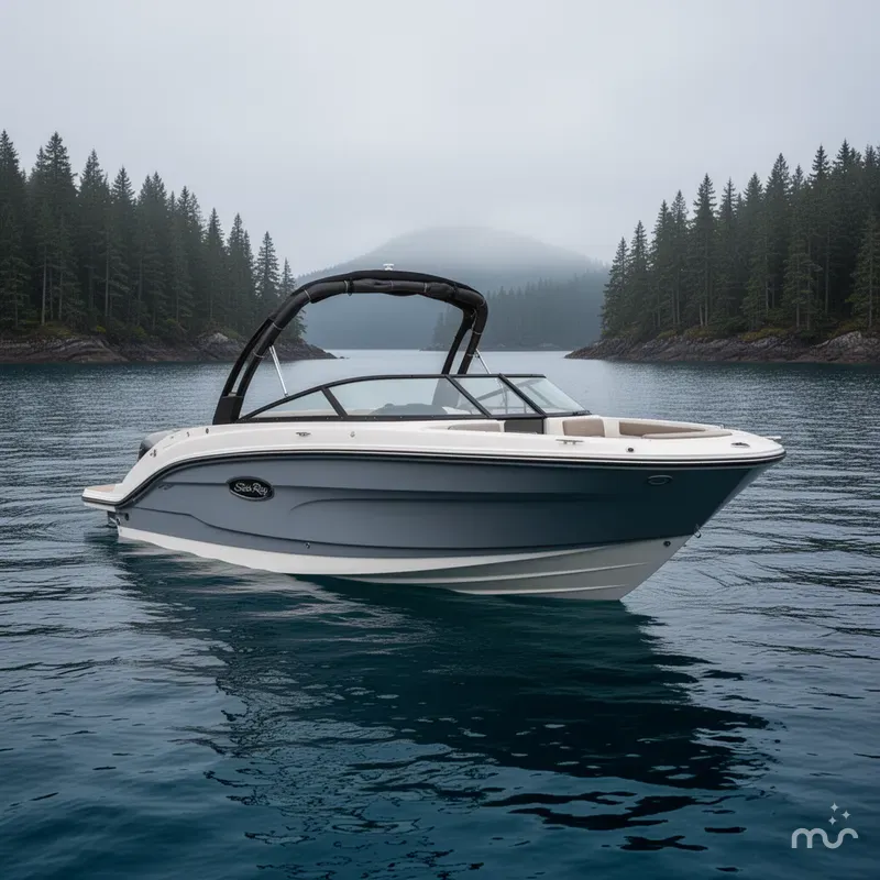 Slide: The Image of Sea Ray SPX 210 Outboard 2025 - 2