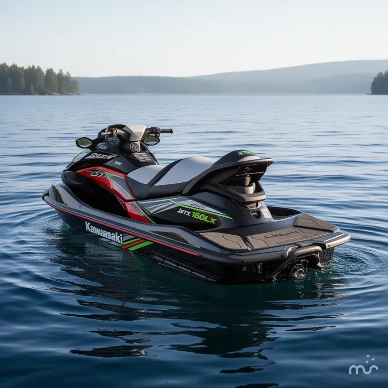 Slide: The Image of Kawasaki Jet Ski STX 160LX 2025 - 2