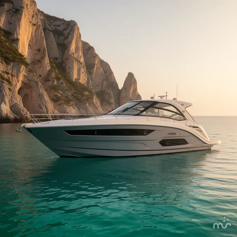 Slide: The Image of Sea Ray Sundancer 370 2025 - 2