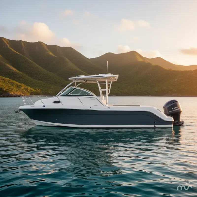 Slide: The Image of Robalo R245 Walkaround 2015 - 2
