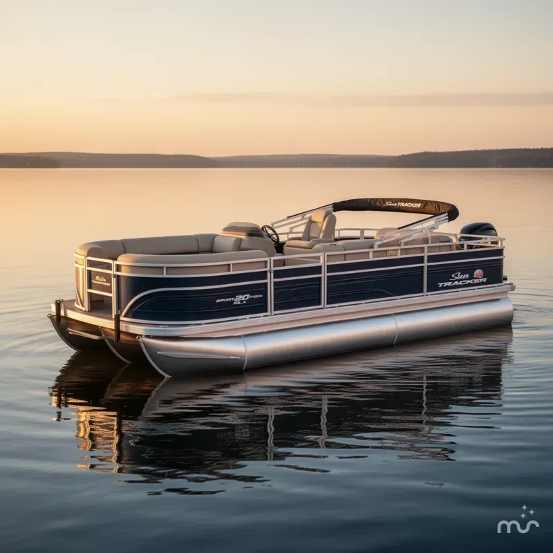 Slide: The Image of Sun Tracker SportFish 20 DLX 2025 - 2