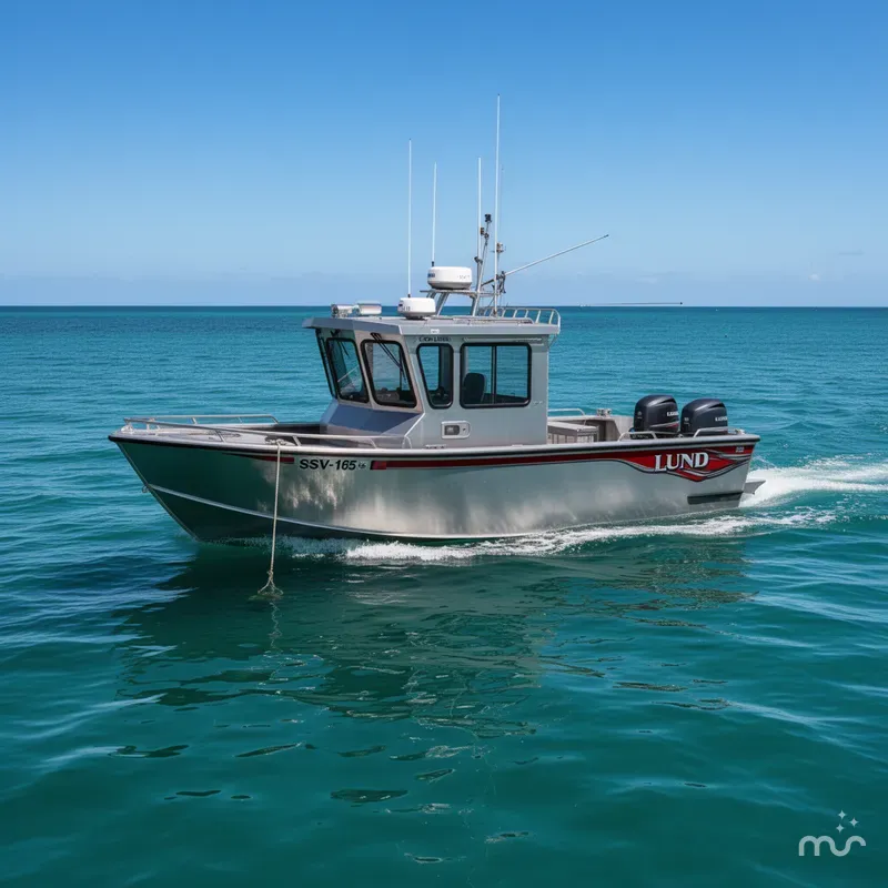 Slide: The Image of Lund SSV-16 Fishboat 2025 - 1