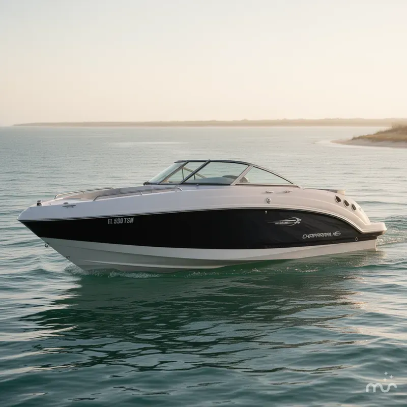 Slide: The Image of Chaparral 225 SSI Runabout Boat 2012 - 2