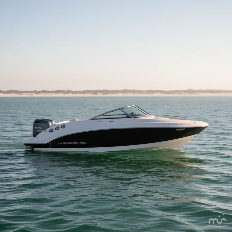 Slide: The Image of Chaparral 225 SSI Runabout Boat 2012 - 4