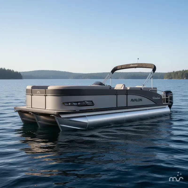 Slide: The Image of Avalon Catalina 2385 QLS Tritoon 2025 - 0
