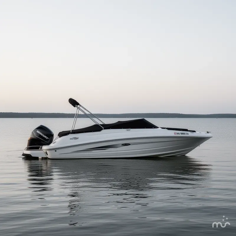 Slide: The Image of Sea Ray 220 Sundeck Outboard 2016 - 2