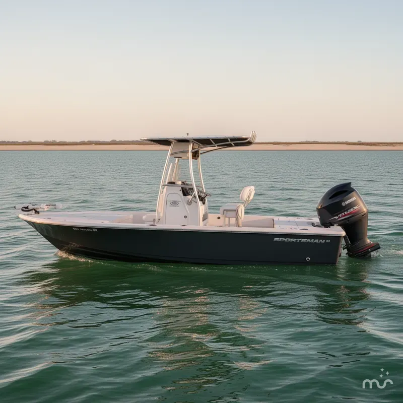 Slide: The Image of Sportsman Tournament 234 SBX Bay Boat 2021 - 2