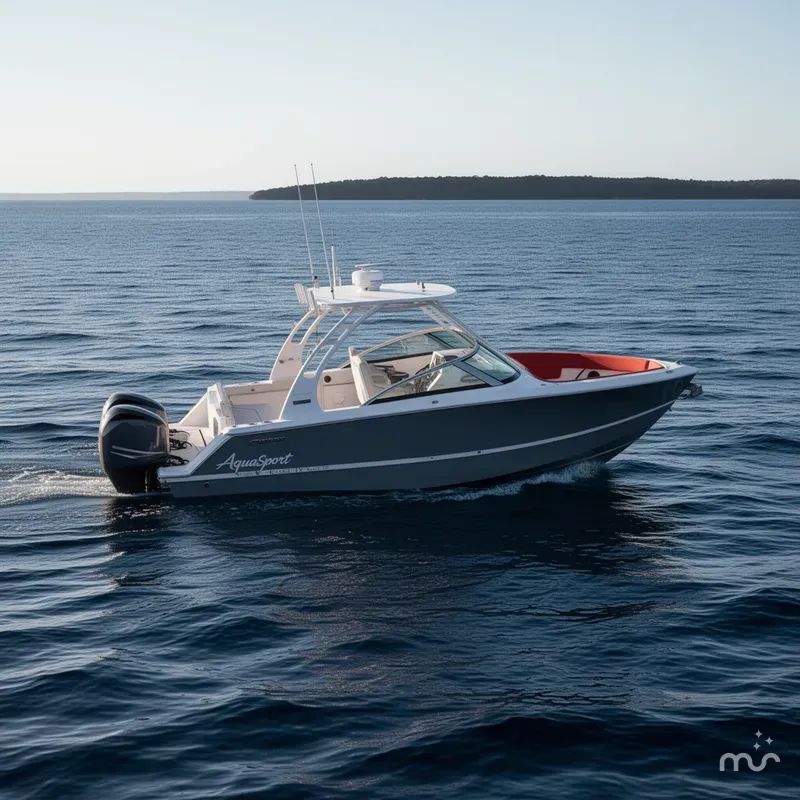 Slide: The Image of Aquasport 28AS Center Console 2025 - 1