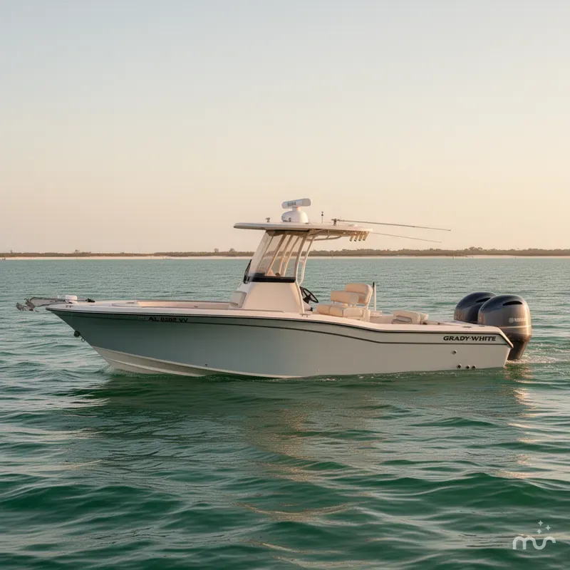 Slide: The Image of Grady-White Fisherman 257 2024 - 1