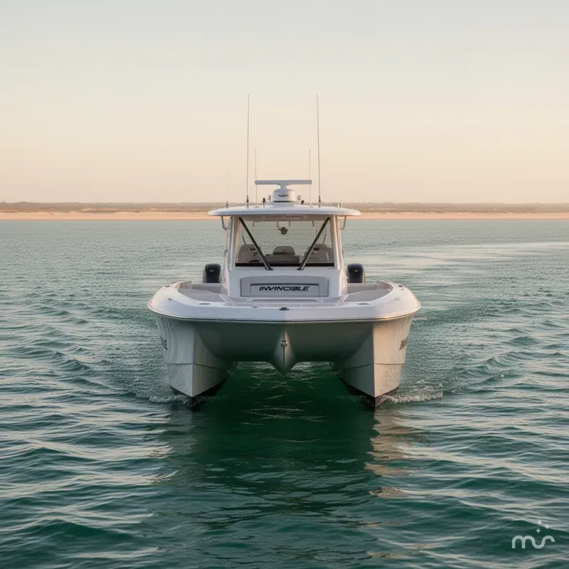 Slide: The Image of Invincible 33 Catamaran 2025 - 1