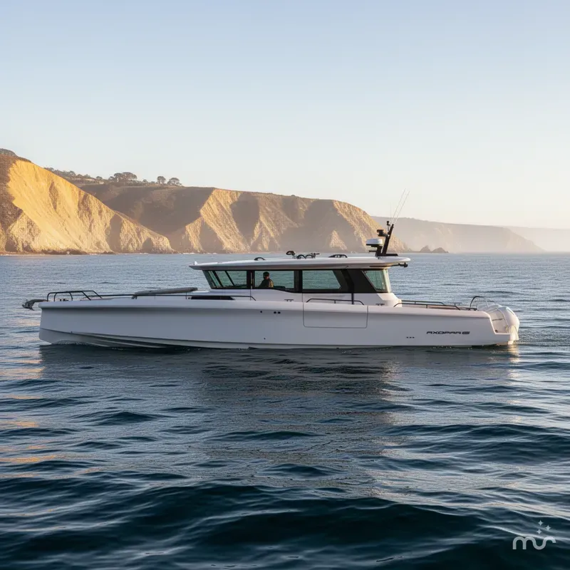 Slide: The Image of Axopar 45 Cross Cabin 2023 - 1
