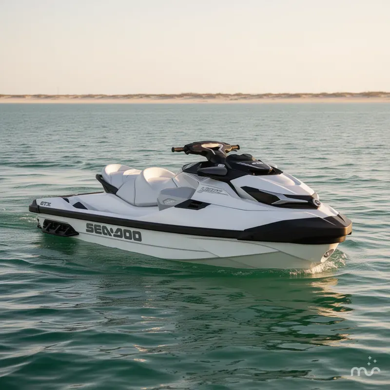 Slide: The Image of Sea-Doo GTX™ Limited 300 White Pearl Premium 2024 - 0