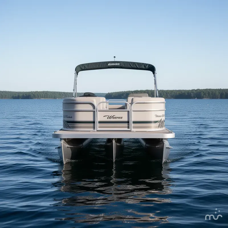 Slide: The Image of Weeres Sundeck 280 TT With 2021 Honda 100HP 4-Stroke EFI 2000 - 3