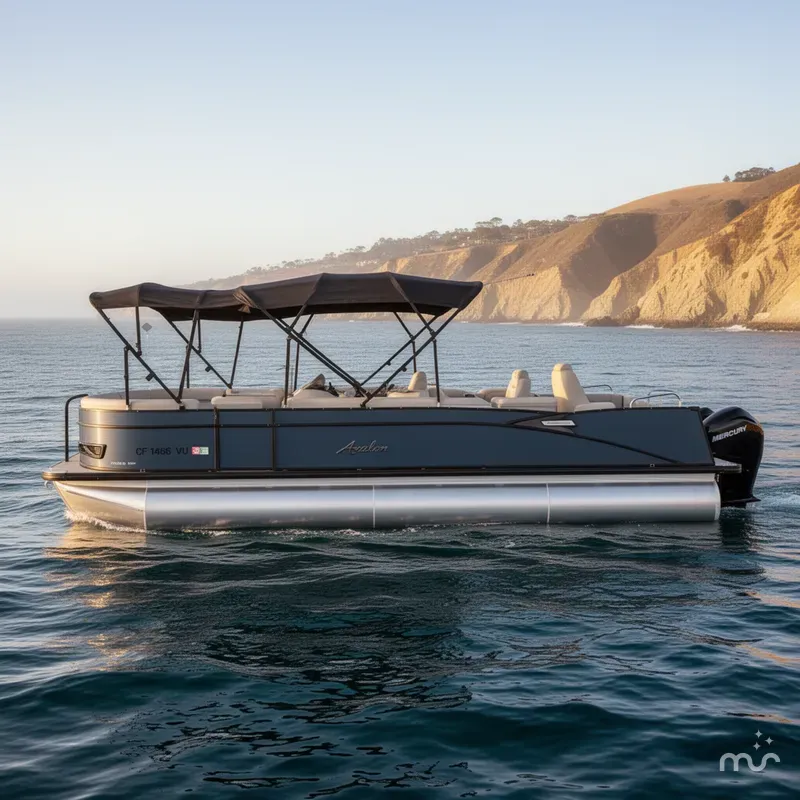 Slide: The Image of Avalon Catalina Rear Fish 23' w/ 200HP Mercury! 2021 - 1