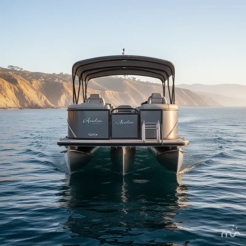Slide: The Image of Avalon Catalina Rear Fish 23' w/ 200HP Mercury! 2021 - 3