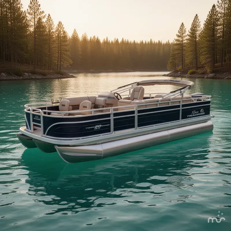 The Image of Sun Tracker Fishin' Barge 20 DLX 2025 - 0