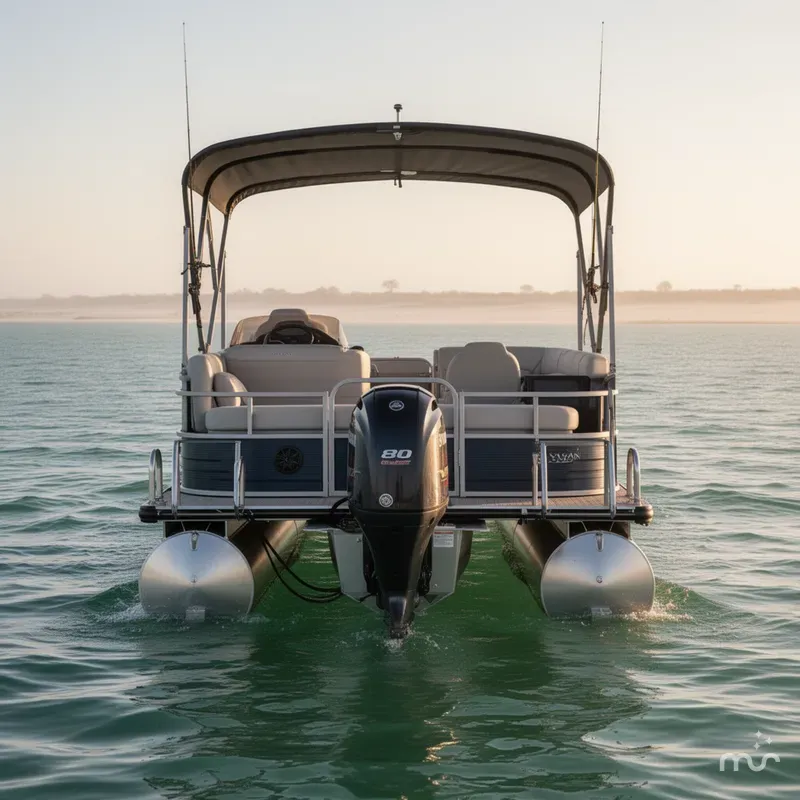 Slide: The Image of Sylvan 820 CLZ DH Premium Pontoon 2025 - 1