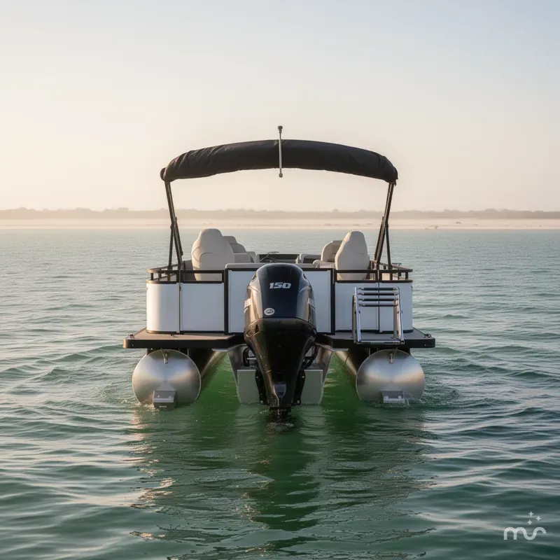 Slide: The Image of Avalon Venture 85 Rear Fish 23 FT 2025 - 2