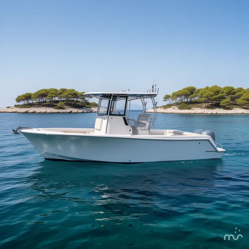 Slide: The Image of Pair Customs 28 Center Console 2025 - 2