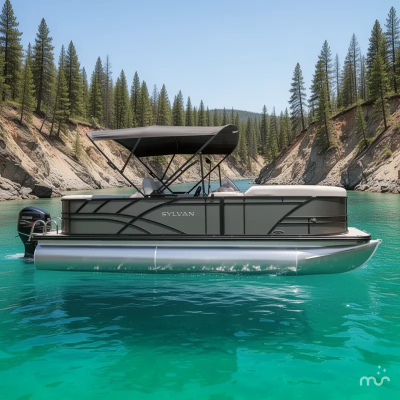 The Image of Sylvan Mirage 820 Party Fish Premium Pontoon 2025 - 0