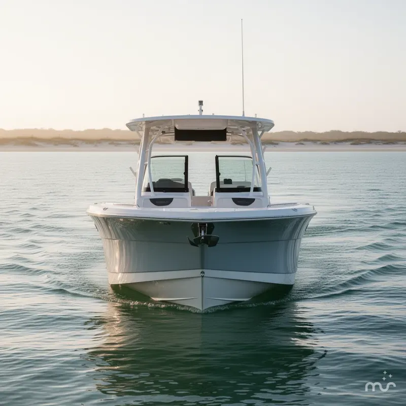 Slide: The Image of Robalo R317 Dual Console 2021 - 2