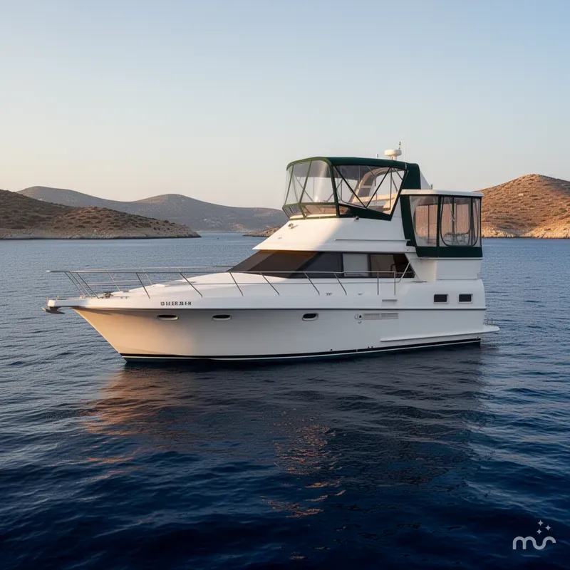 Slide: The Image of Silverton 34 Motor Yacht 1992 - 2