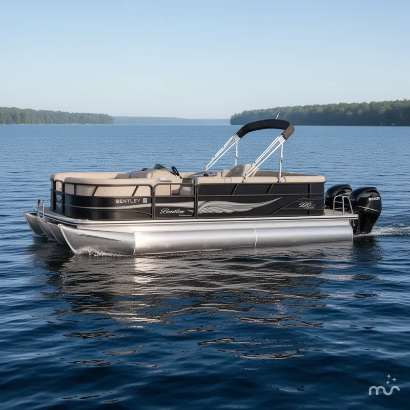 Slide: The Image of Bentley Pontoons 220 Cruise 2012 - 1