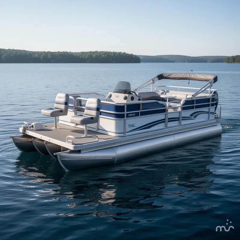 Slide: The Image of TMC 2200 SE Pontoon 2011 - 0