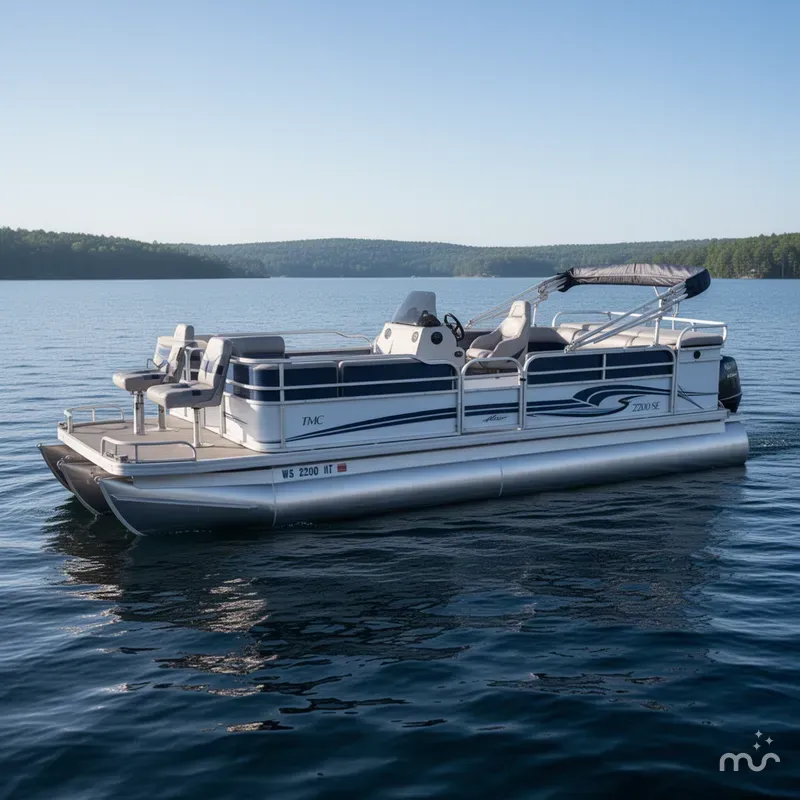 Slide: The Image of TMC 2200 SE Pontoon 2011 - 1