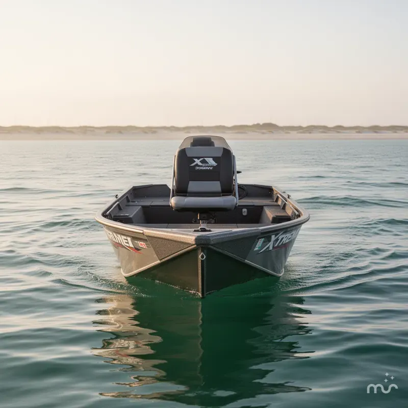 Slide: The Image of Xtreme Boats River Skiff 15452 SS 2021 - 2