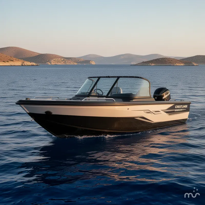 The Image of Crestliner Sportfish 1950 w/ 200HP Mercury 2025 - 0