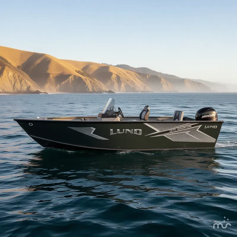Slide: The Image of Lund Adventure 1675 SS W/ 90HP Mercury! 2025 - 1