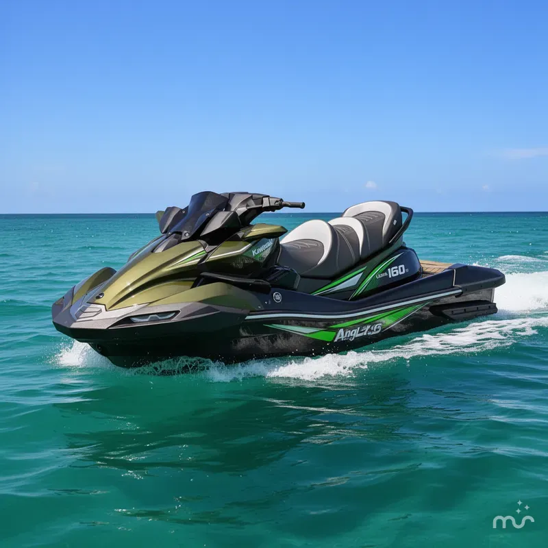 Slide: The Image of Kawasaki Ultra® 160LX-S Angler 2025 - 0
