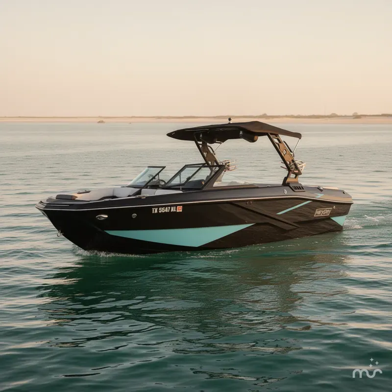 Slide: The Image of Heyday Wake Boats H22 2022 - 2