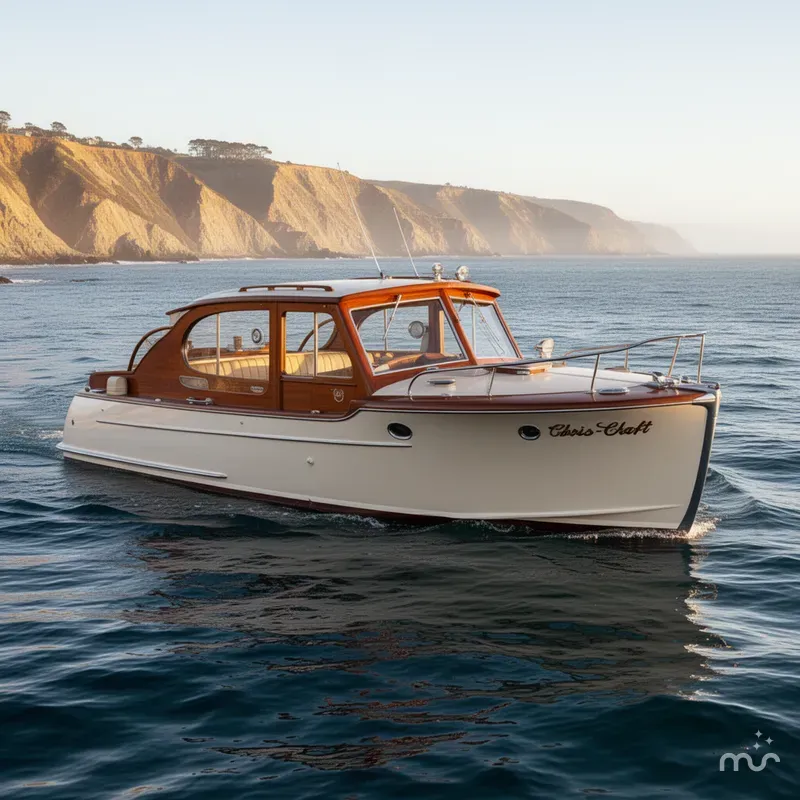 Slide: The Image of Chris-Craft Double Cabin 1948 - 1
